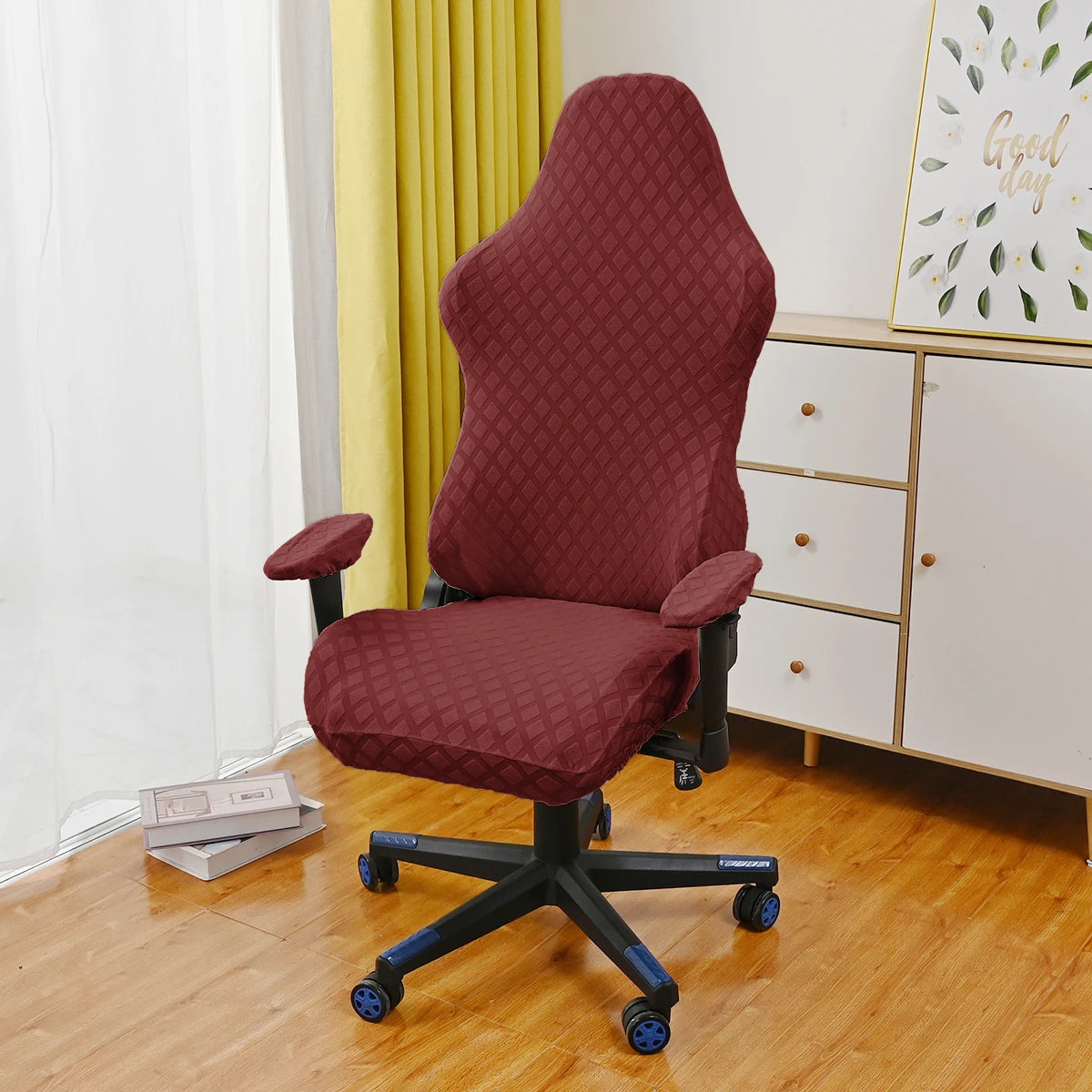 Funda Impermeable para Silla Gaming Negra · Tamaño Universal Reclinable