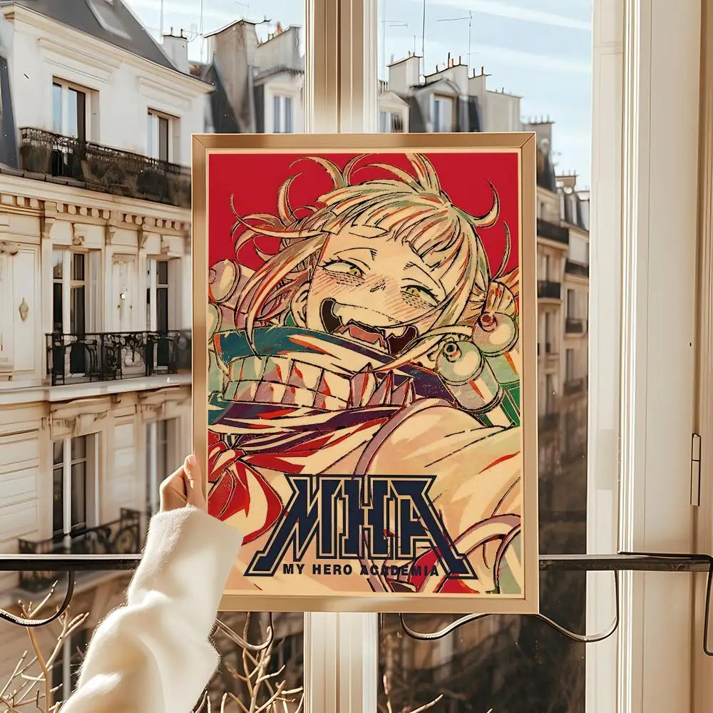 Poster My Hero Academia Room · Decoración Setup Gamer y Escritorio