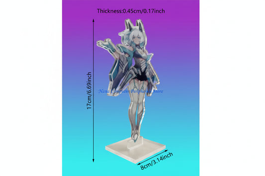 Figura Acrílica Gaming Personajes Cartoon - Decoración Escritorio Gamer