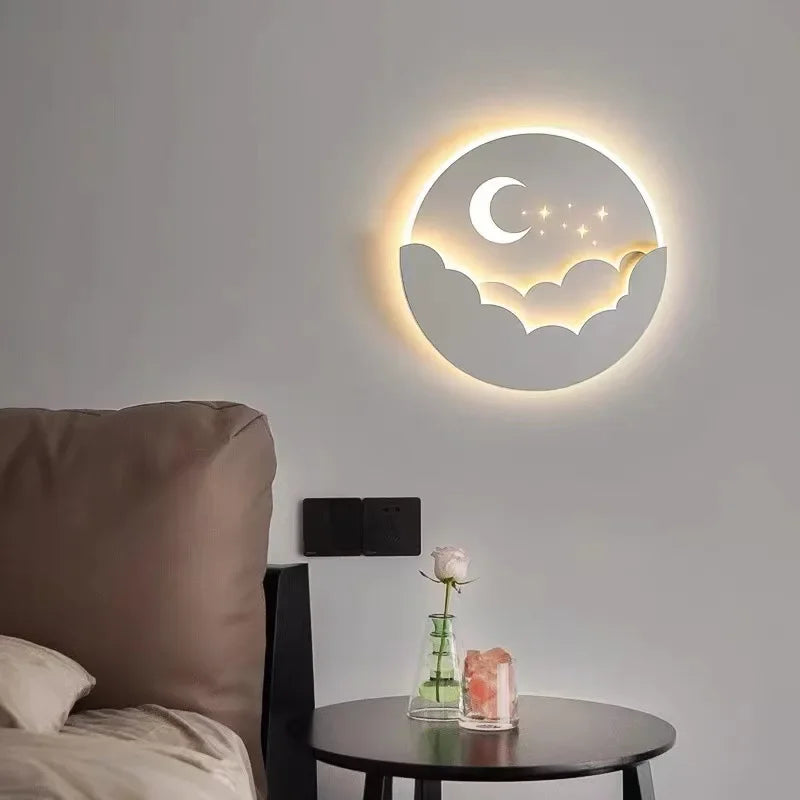 Lámpara LED Modern Sconce Interior · Iluminación Setup Gaming