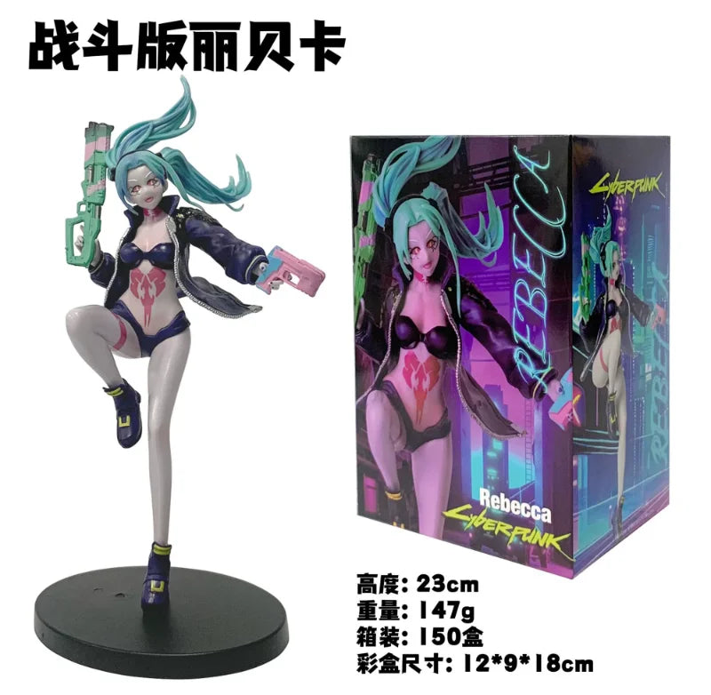 Figura Lucy Rebecca David Martinez Cyberpunk 22cm · Decoración Setup Gamer y Escri...