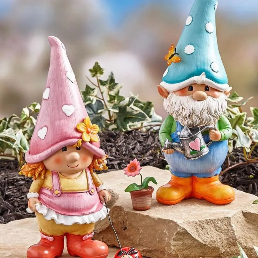 Figura Handmade Garden Gnome Dwarf 8cm · Decoración Setup Gamer y Escritorio