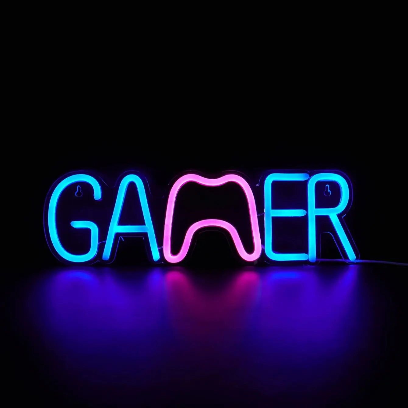 Neón LED Chi-buy Gamer Gamepad · Iluminación Setup Gaming