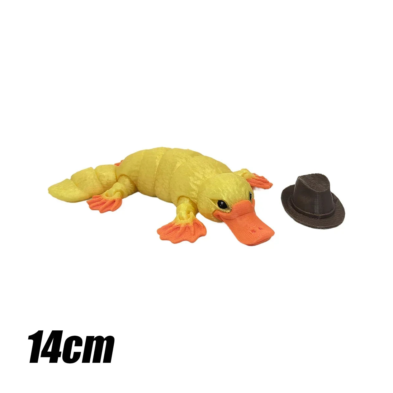 Figura Articulated Platypus Printed Multi-Joint · Decoración Setup Gamer y Escritorio