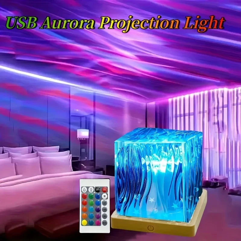 Lámpara LED Water Ripples Galaxy · Iluminación Setup Gaming 12CM