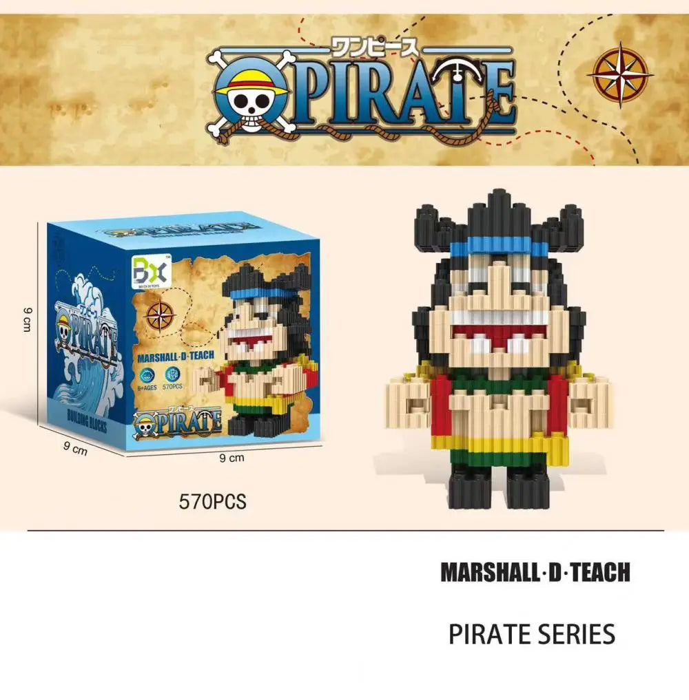 Figura One Building Block Sanji One Piece · Decoración Setup Gamer y Escritorio