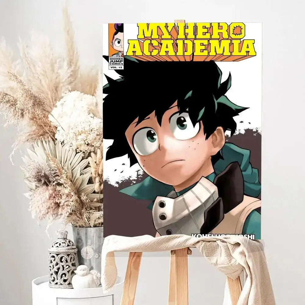 Poster HighQuality Canvas Gift My Hero Academia · Decoración Setup Gamer y Escritorio
