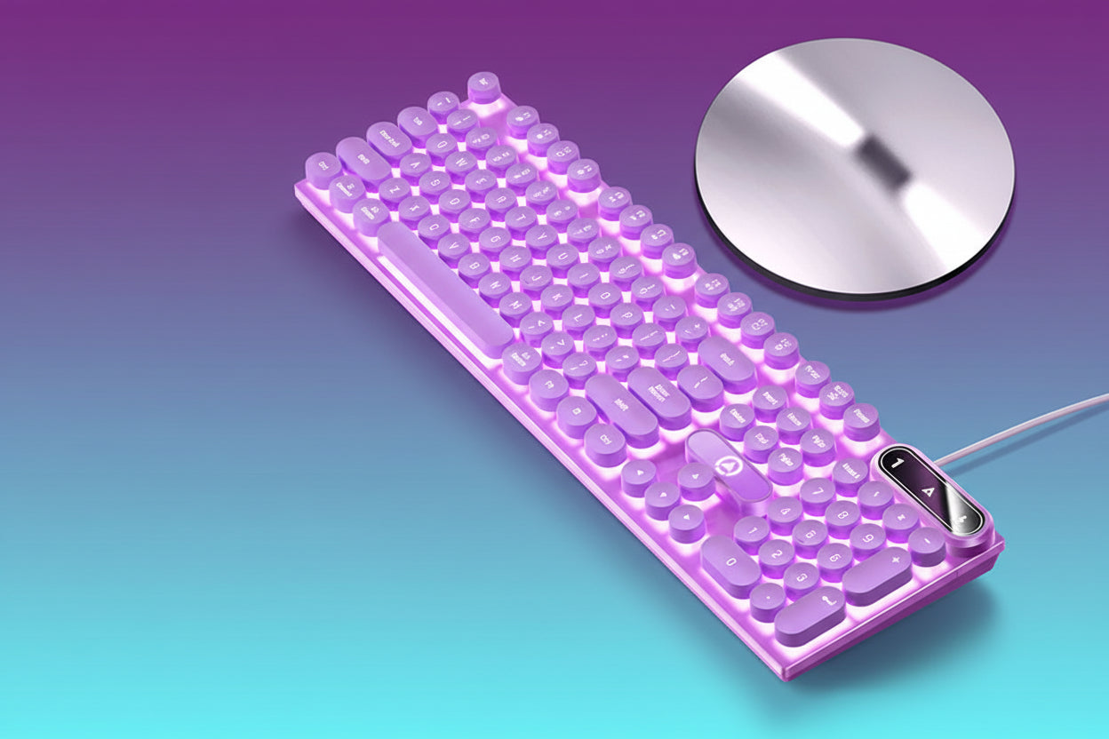 Teclado USB YINDIAO 104 Teclas con Cable