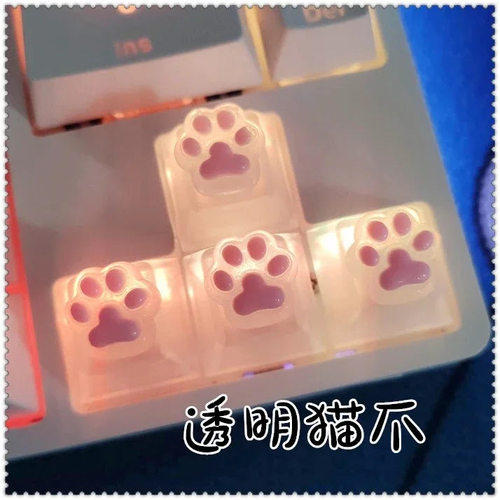Keycaps Garra de Gato para Teclado Mecánico (4PCS)
