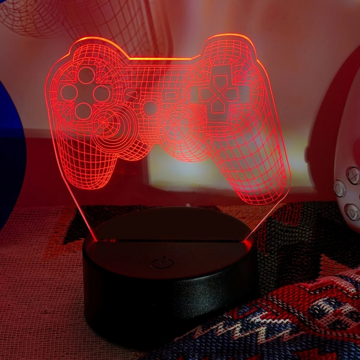 Lámpara LED modern game controller · Iluminación Setup Gaming