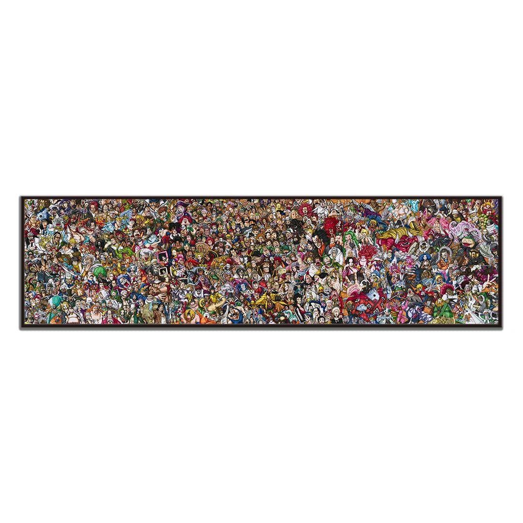 Poster One Family Photo Hanging One Piece · Decoración Setup Gamer y Escritorio