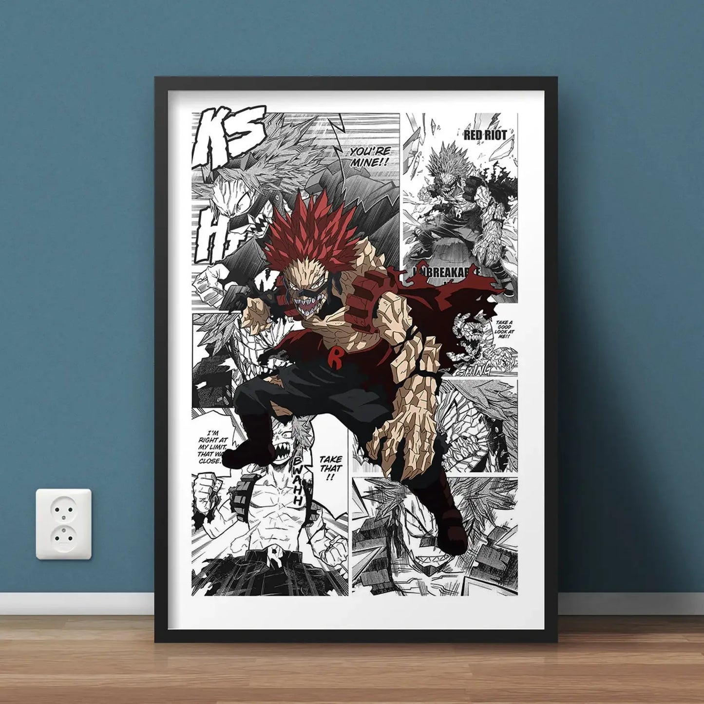 Poster Japan Posters Manga Canvas My Hero Academia · Decoración Setup Gamer y Escr...