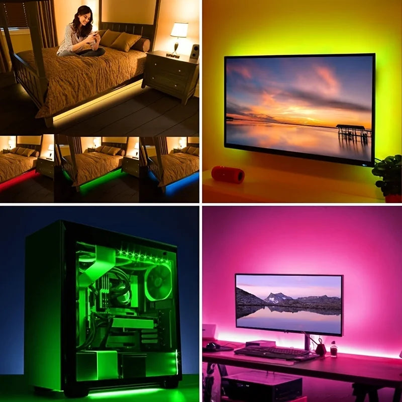 Iluminación LED 5M Plug Keys · Iluminación Setup Gaming