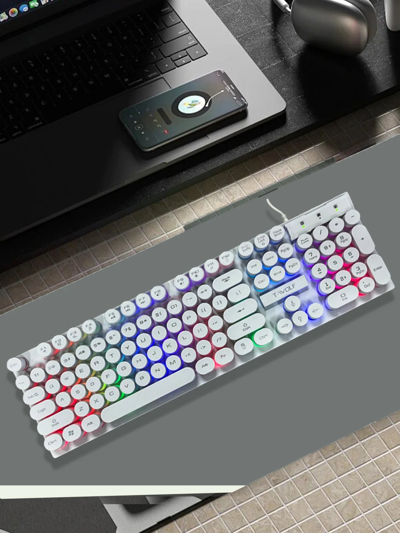 Teclado Gaming Clásico con Iluminación