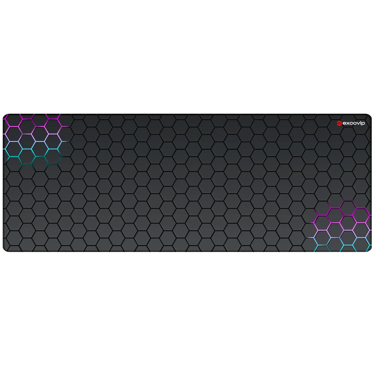 Alfombrilla Gaming Grande EXCO - Mouse Pad XXL con Bordes Cosidos y Base Antideslizante