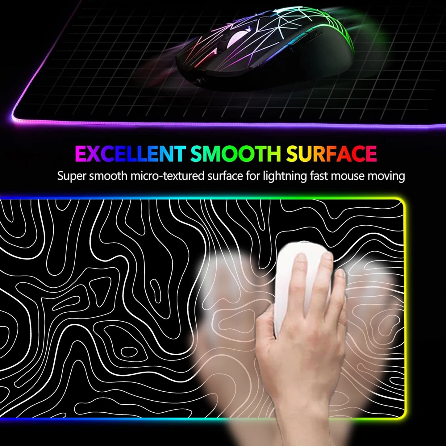 Alfombrilla Gaming XXL · Mouse Pad para Setup Gamer