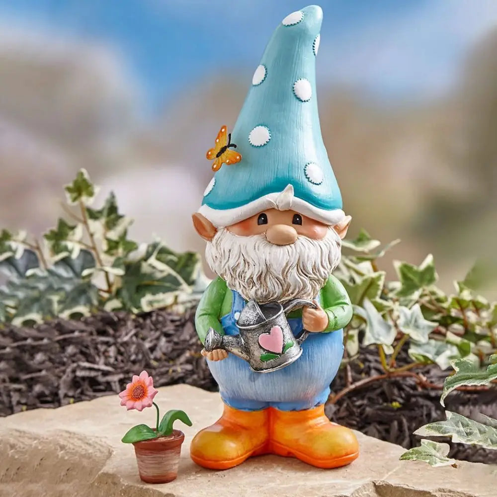 Figura Handmade Garden Gnome Dwarf 8cm · Decoración Setup Gamer y Escritorio