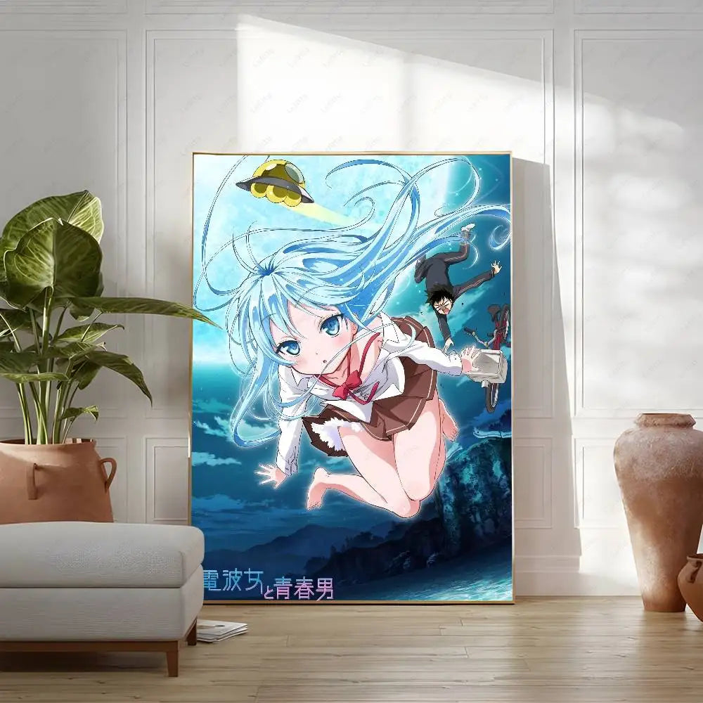 Poster Denpa Onna To Seishun · Decoración Setup Gamer y Escritorio