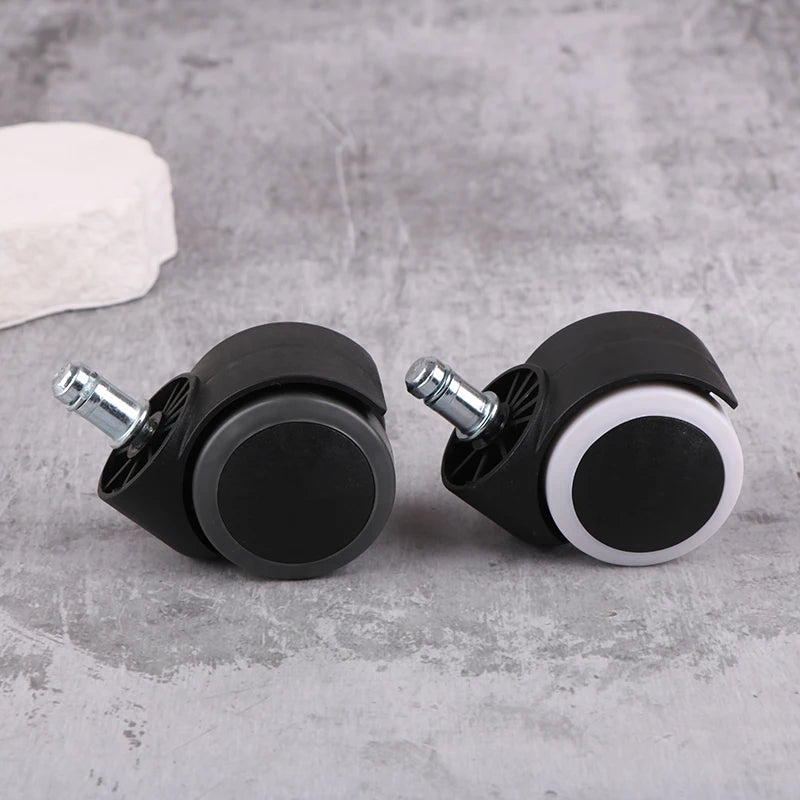 Pack 5 Ruedas de Repuesto para Silla Gaming · 50mm Universal Antirruido