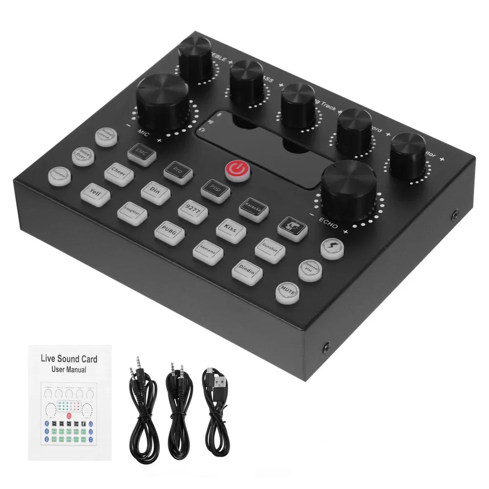 Interfaz de audio V8S para PC y móvil