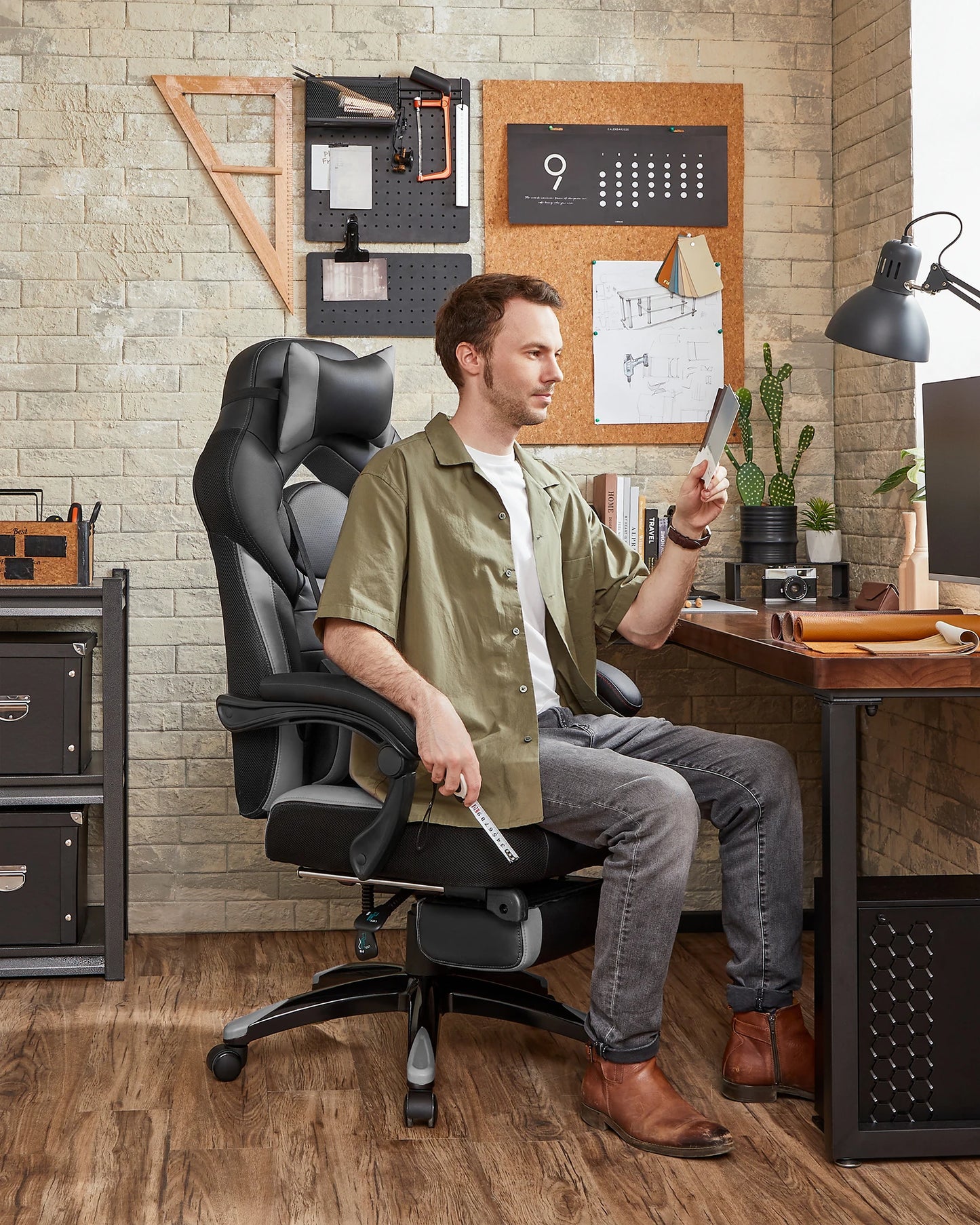 Silla Gaming SONGMICS 10 cm · Setup Gamer