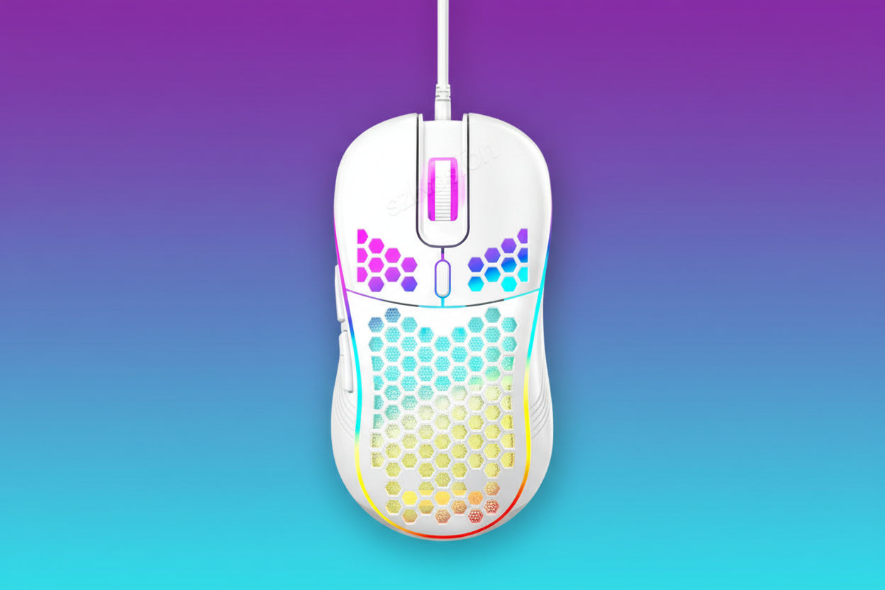 Mouse Gamer SZKOSTON Ultraligero RGB