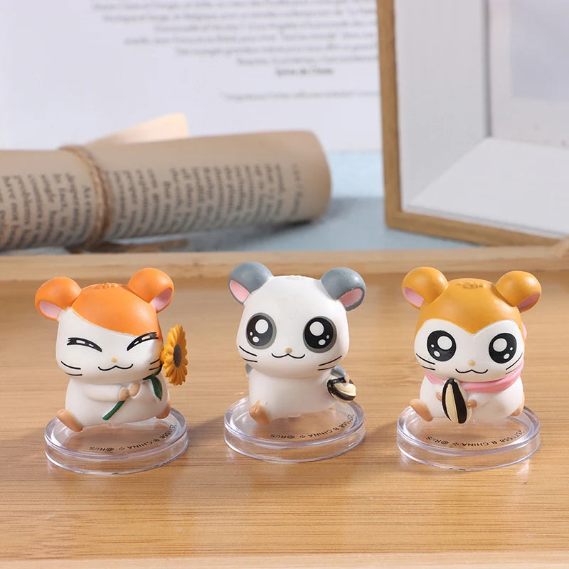 Figura Hamtaro Kawaii Hamster Hamtaro · Decoración Setup Gamer y Escritorio