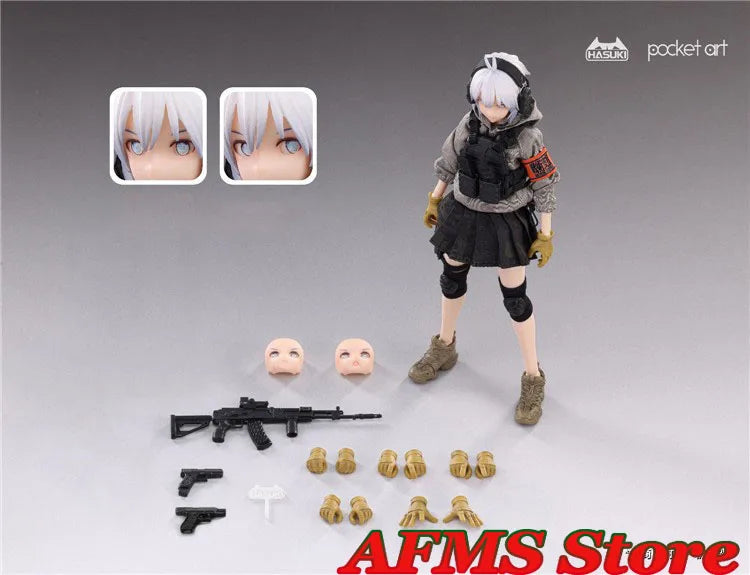 Figura HASUKI PA003 PA004 1/12 6Inch · Decoración Setup Gamer y Escritorio