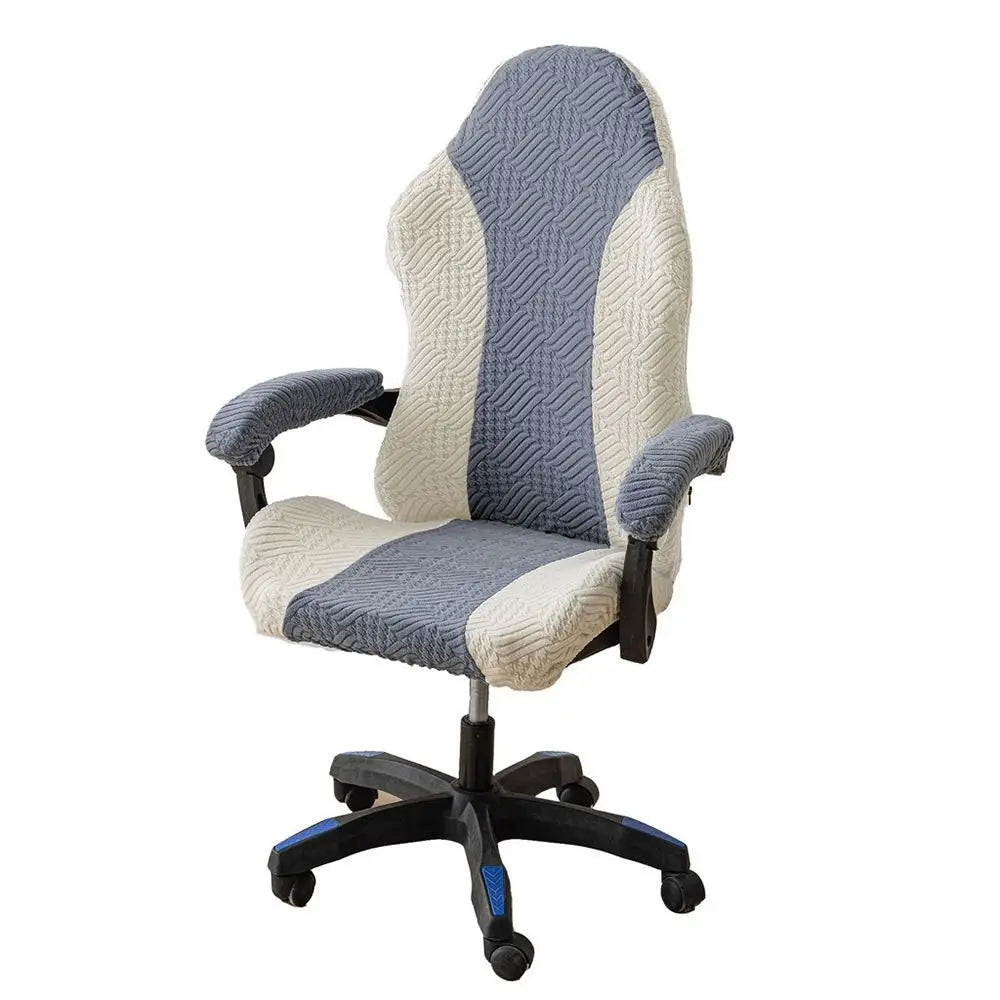 Funda Jacquard Antideslizante para Silla Gaming · 95cm Multicolor Decorativa