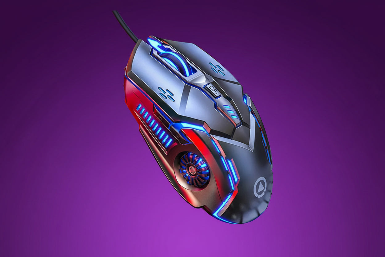 Ratón Gaming Láser Retroiluminado 3200 DPI