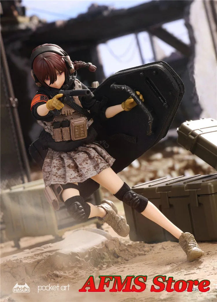 Figura HASUKI PA003 PA004 1/12 6Inch · Decoración Setup Gamer y Escritorio