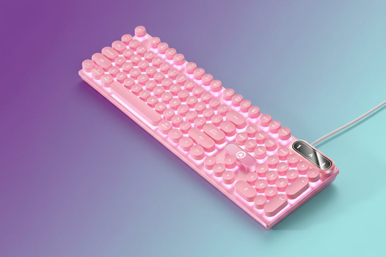 Teclado USB YINDIAO 104 Teclas con Cable