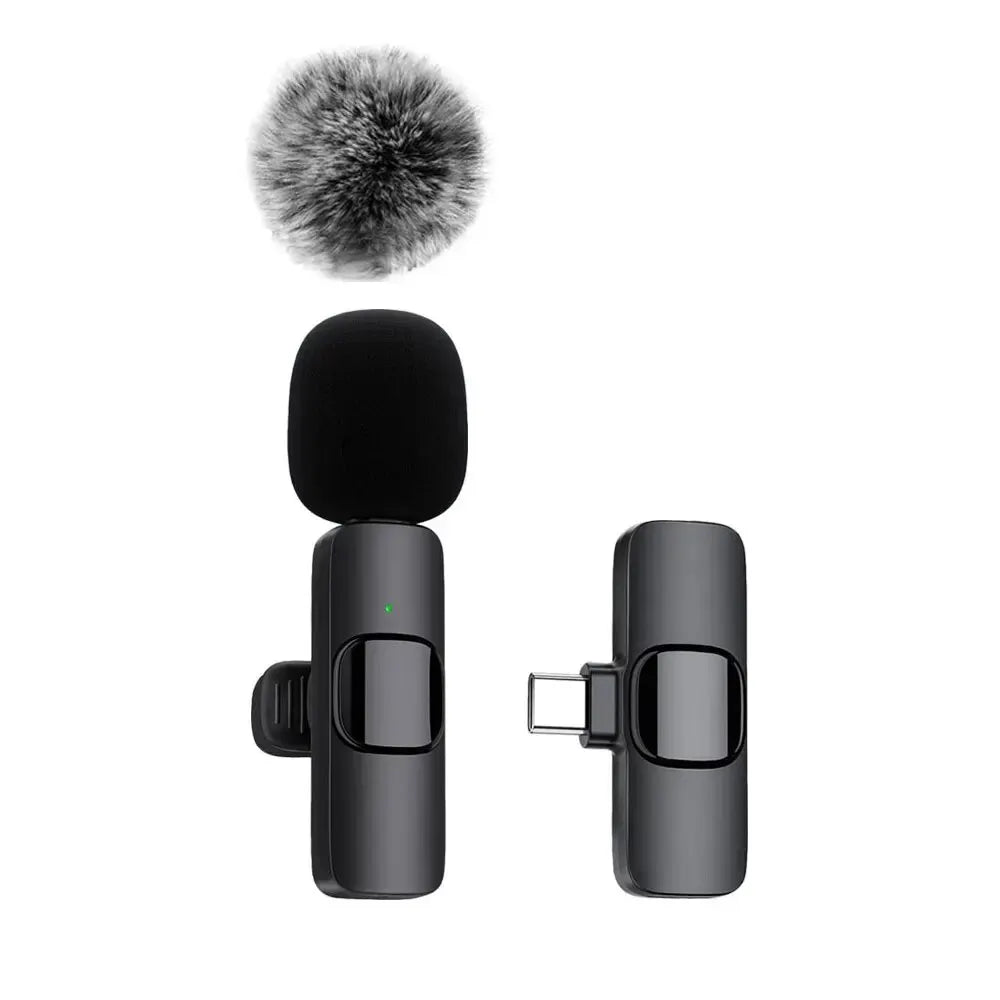 Micrófono inalámbrico para iPhone y Android