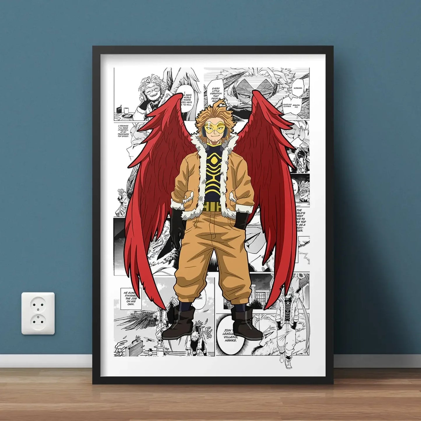 Poster Japan Posters Manga Canvas My Hero Academia · Decoración Setup Gamer y Escr...