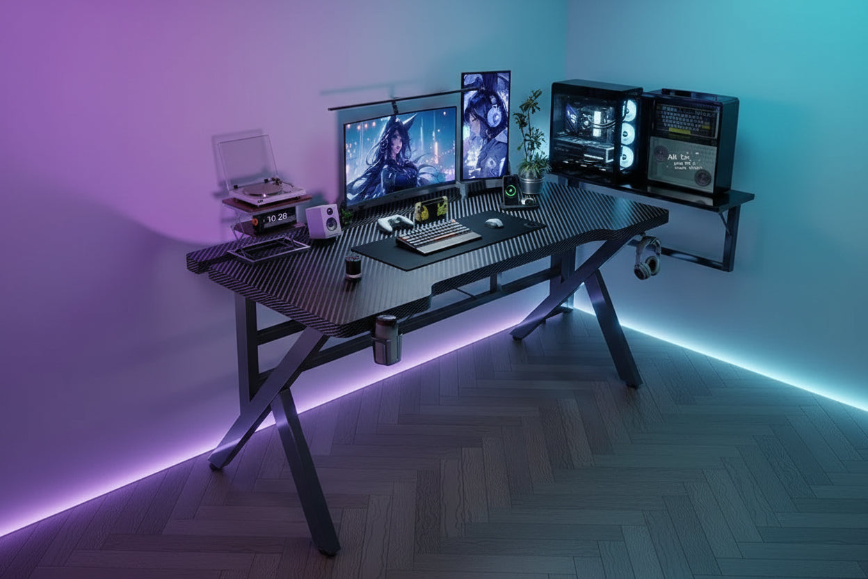 Mesa Gamer Elite Wood Carbon Edition