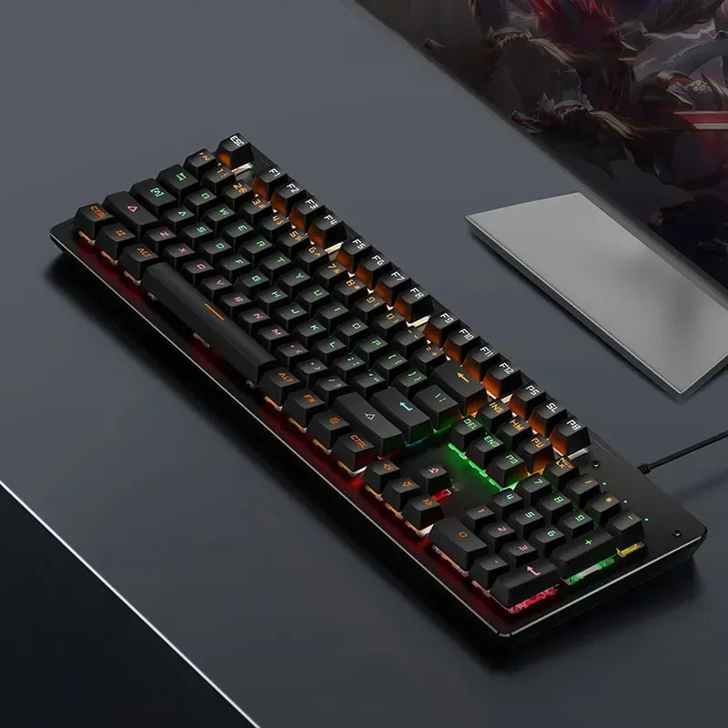 COUSO CK100U – Teclado Mecánico Gaming RGB