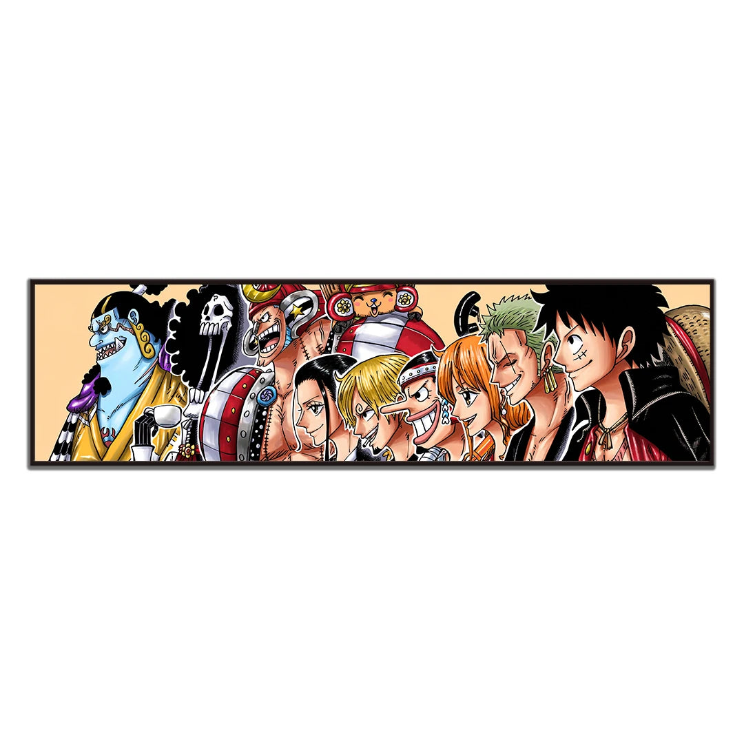 Poster One Family Photo Hanging One Piece · Decoración Setup Gamer y Escritorio