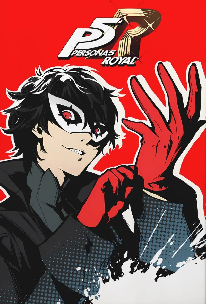 Poster Persona P5 Games Print · Decoración Setup Gamer y Escritorio