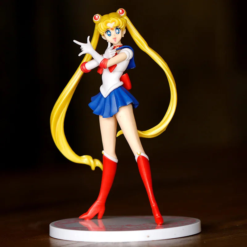 Figura 17cm girl Kawaii Ornaments Sailor Moon 17cm · Decoración Setup Gamer y Escr...