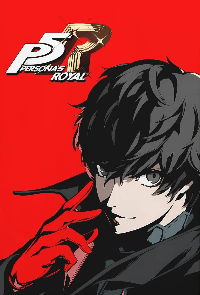 Poster Persona P5 Games Print · Decoración Setup Gamer y Escritorio