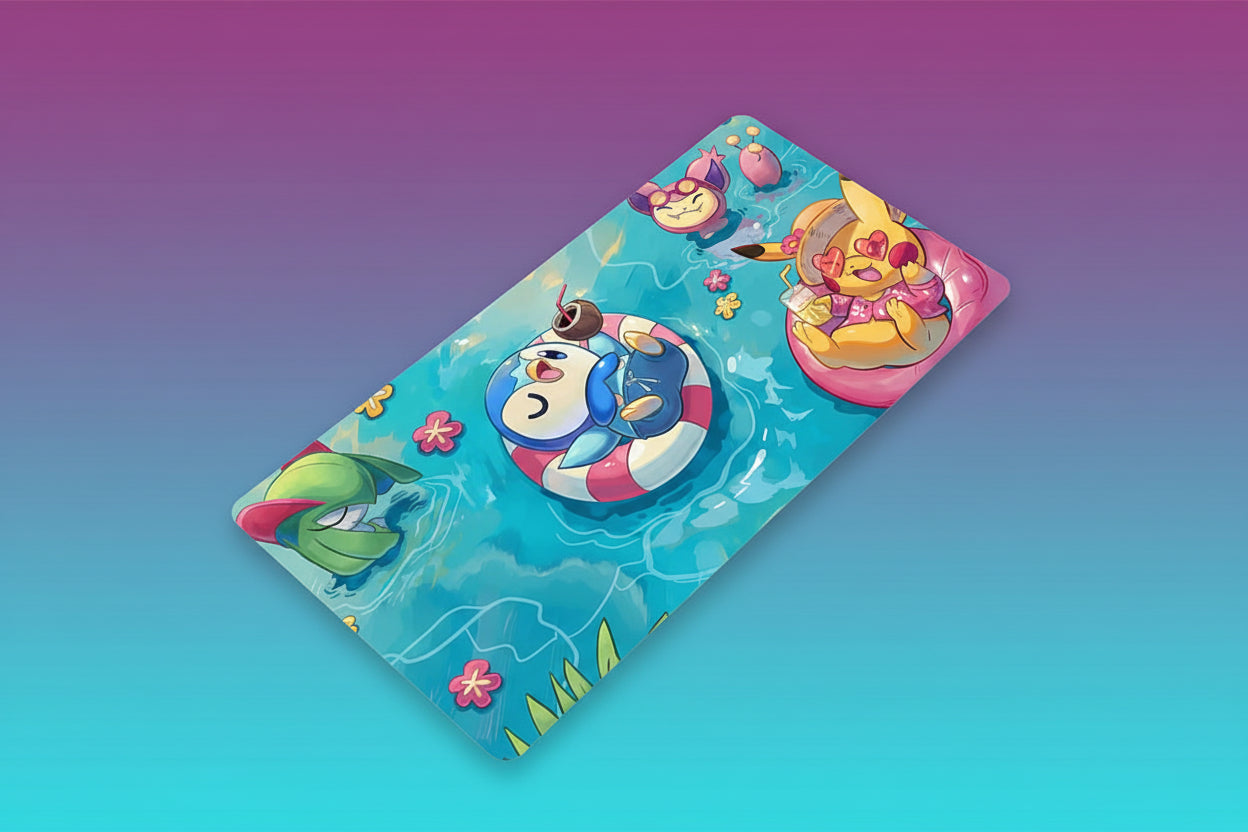 Alfombrilla Gaming XXL Pokémon Kawaii - Mouse Pad Grande Anime para Escritorio