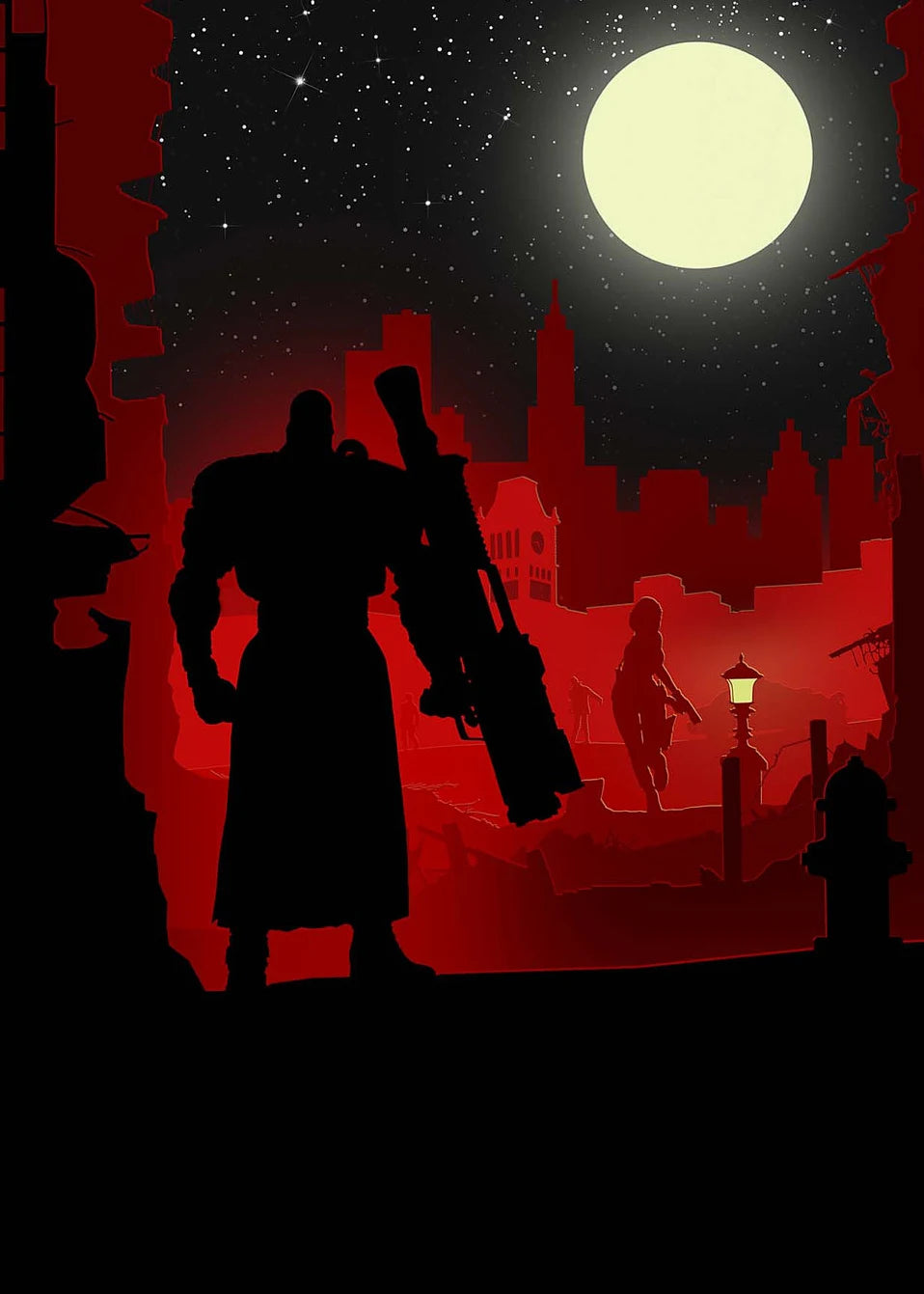 Poster Minimalist Video Game and · Decoración Setup Gamer y Escritorio