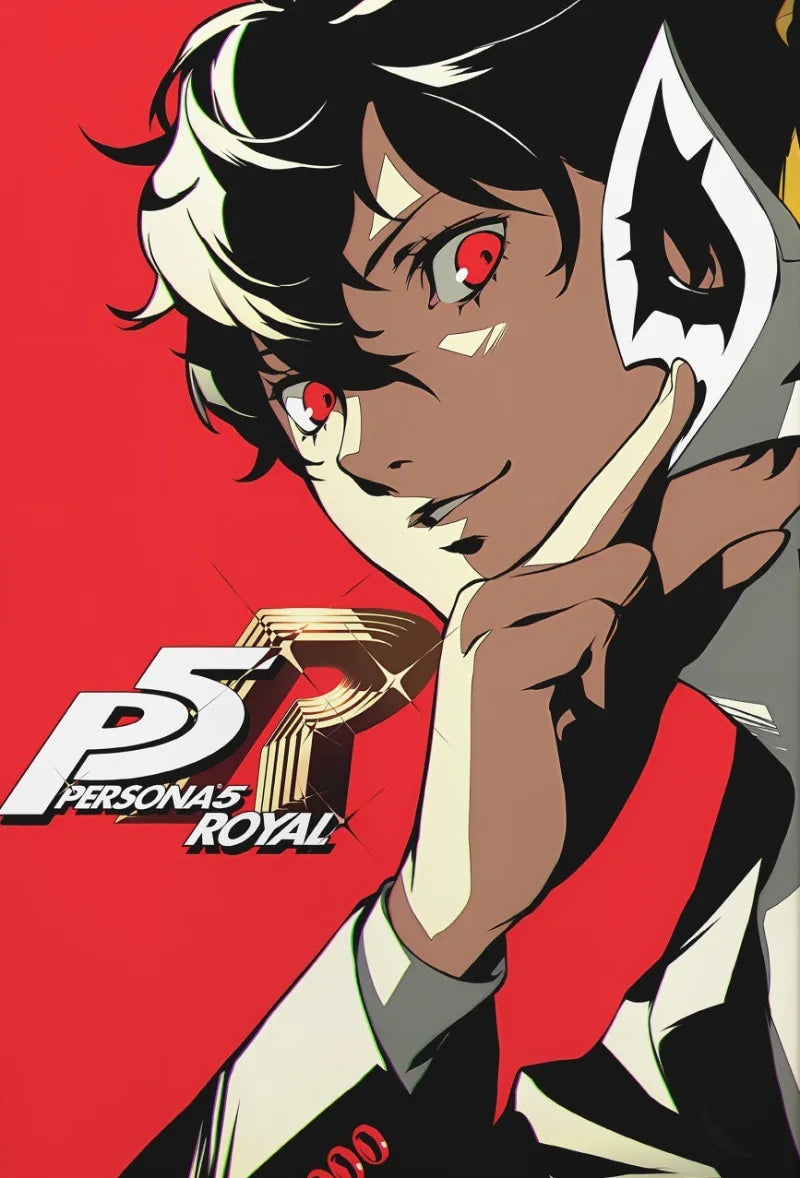 Poster Persona P5 Games Print · Decoración Setup Gamer y Escritorio