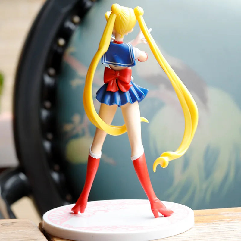 Figura 17cm girl Kawaii Ornaments Sailor Moon 17cm · Decoración Setup Gamer y Escr...