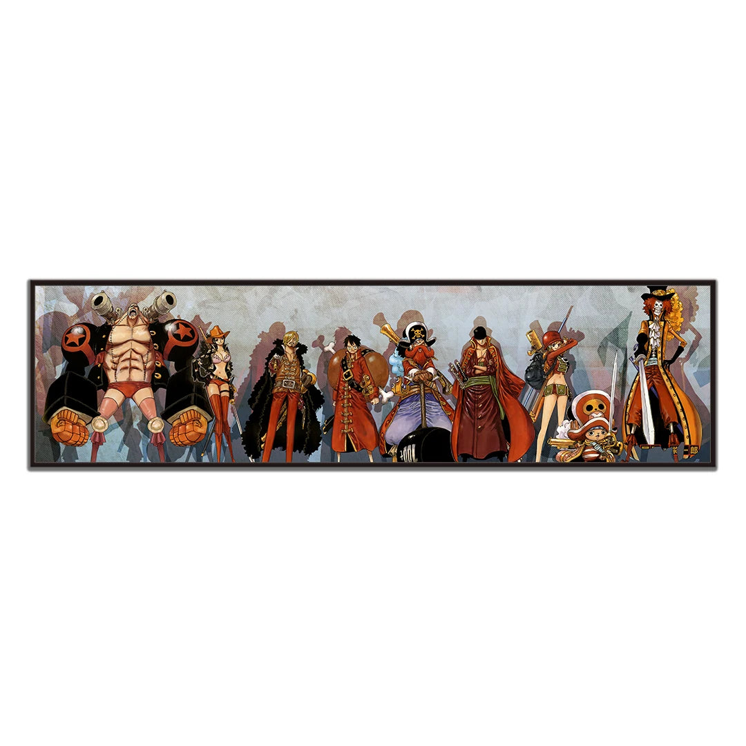 Poster One Family Photo Hanging One Piece · Decoración Setup Gamer y Escritorio