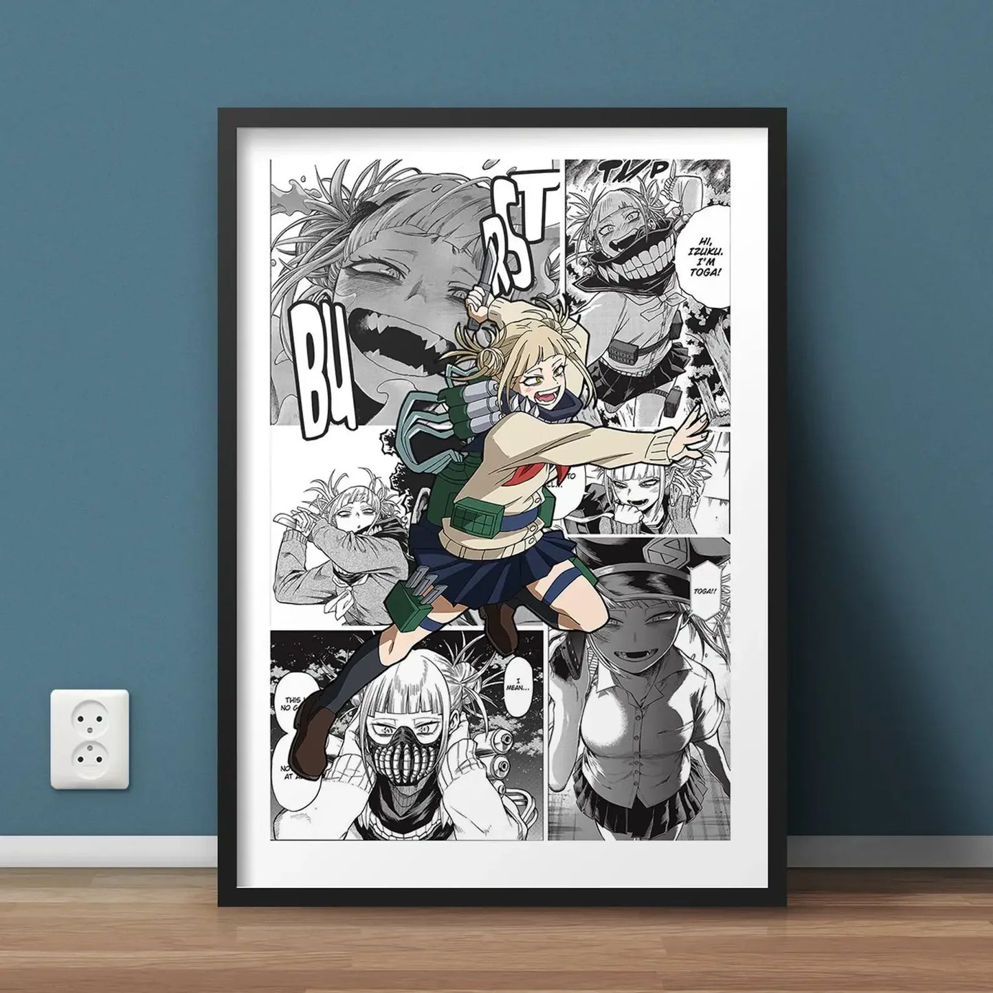 Poster Japan Posters Manga Canvas My Hero Academia · Decoración Setup Gamer y Escr...