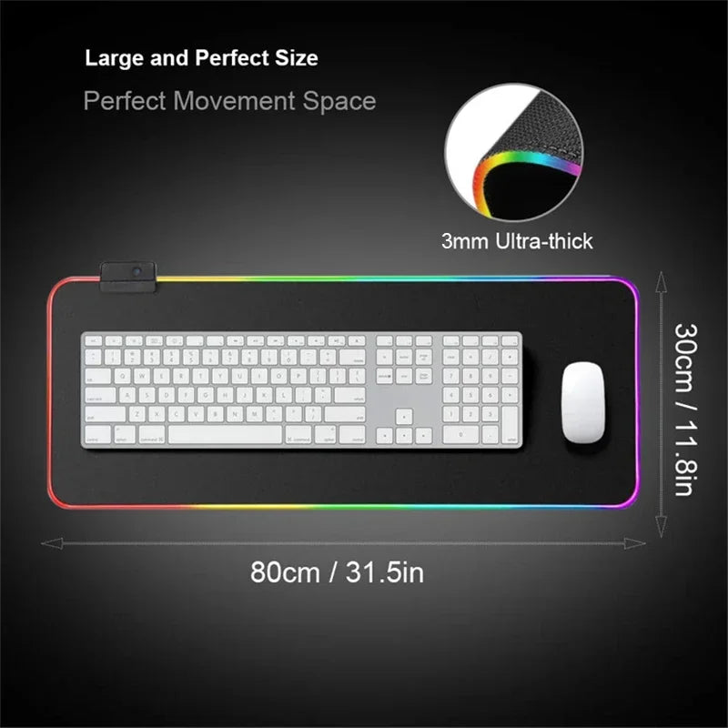 Alfombrilla Gaming XXL · Mouse Pad para Setup Gamer