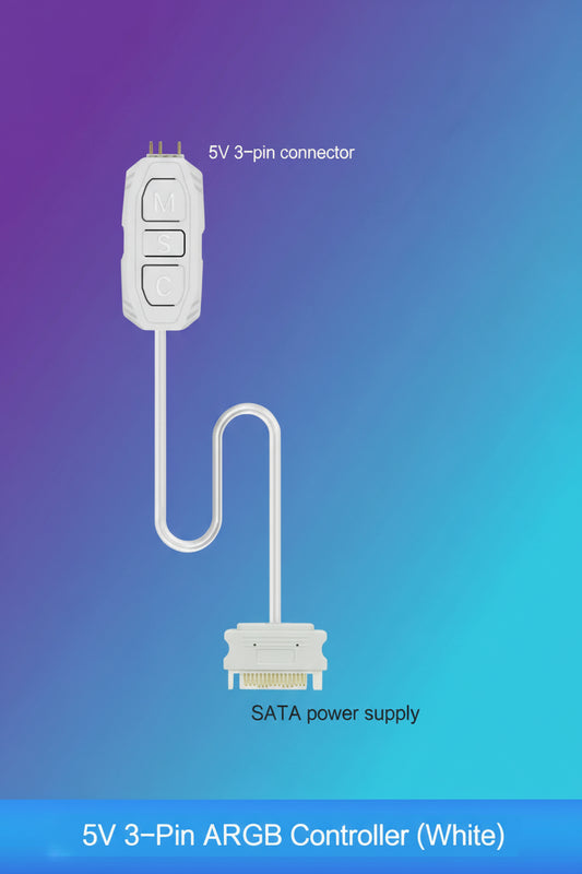 Controlador ARGB 5V 3PIN para PC