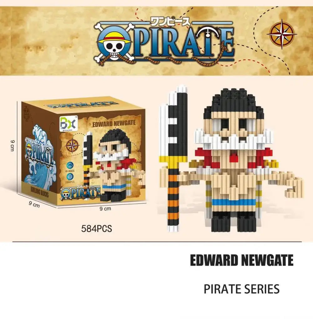 Figura One Building Block Sanji One Piece · Decoración Setup Gamer y Escritorio