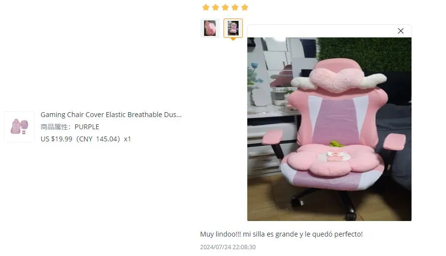 Silla Gaming Reclinable Negra y Azul · Setup Gamer Económico con Reposabrazos